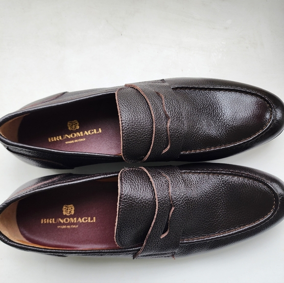 Size 10.5 - New Men\'s Bruno Magli Lastea Brown Loafer main image 5